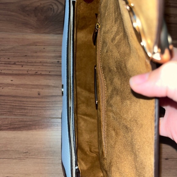 Coach Georgie Colorblock Shoulder Bag in Chalk/Confetti Pink Multi - Picture 6 of 8